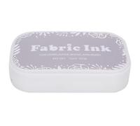 VBESTLIFE Almohadilla de Tinta para Sellos de Goma, Tinta de Color Brillante y Lavable, para Proyectos de Bricolaje de Madera, Tela de Papel (BD-281 gris frío)