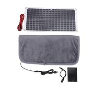 VBESTLIFE Almohadilla para Mascotas con Calefacción Solar, Cama para Perros de Invierno con Caja de Almacenamiento de Energía, Estera Calefactora Cálida para Interiores y Exteriores para Perros Gatos,