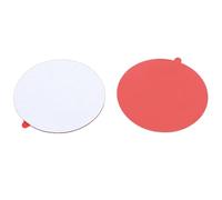 VBESTLIFE Almohadillas Adhesivas de Doble Cara para Soportes de GPS para Salpicadero y Parabrisas, Cinta Adhesiva TPE Redonda de 2 Pulgadas, Resistente Al Calor, Adhesivo Fuerte, 10 Uds.