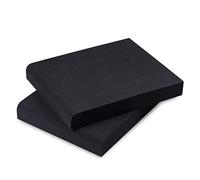 VBESTLIFE Almohadillas de Aislamiento para Monitor de Estudio, Almohadillas de Espuma Acústica para Altavoces de 6,5 a 8 Pulgadas, Cuña Amortiguadora de Vibraciones a Prueba de Sonido con ángulos (B)