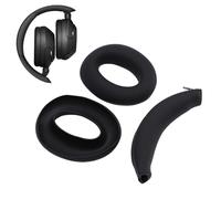VBESTLIFE Almohadillas y Diadema de Repuesto para Auriculares WH-XB910N, Almohadillas de Silicona y Funda para Diadema para Auriculares con Cancelación de Ruido WH-XB910N