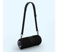 VBESTLIFE Altavoces Bluetooth Portátiles, Subwoofer de 60 W, Tiempo de Reproducción Durante Todo el Día, Correa de Transporte, Altavoz Inalámbrico a Prueba de Agua, Luz Colorida para