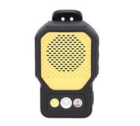 VBESTLIFE Altavoz Bluetooth con Clip con Linterna LED, Altavoz Portátil con Micrófono Incorporado para Llamadas de Música con Manos Libres, para Trabajar, Montar, Golf, Al Aire Libre (Orange)