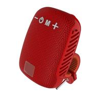 Vbestlife Altavoz Bluetooth Inalámbrico Impermeable para Bicicleta, Ducha Portátil para Ciclismo y Senderismo (Rojo)