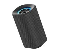 VBESTLIFE Altavoz Bluetooth Portátil, BT5.3, 20 W, Graves Profundos, Tiempo de Reproducción de 8 Horas, Luces RGB de Colores, Resistente Al Agua IPX4, para Exteriores, Hogar, Fiestas,