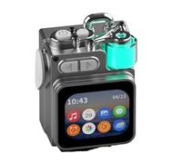 VBESTLIFE Altavoz Bluetooth Portátil BT5.4, Mini Altavoz con Pantalla Táctil con Potente Sonido para Exteriores y Diseño Compacto para Viajes, Uso Al Aire Libre, Alcance de 15 M