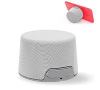 VBESTLIFE Altavoz Bluetooth Portátil Magnético, Soporte para Teléfono, Altavoz para Exteriores, Emparejamiento Estéreo Inalámbrico Verdadero para el Hogar, Viajes (Gray)