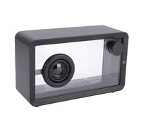 VBESTLIFE Altavoz Bluetooth Transparente con Iluminación RGB Dinámica, Calidad de Sonido Envolvente, Tiempo de Reproducción de 12 Horas, para Exteriores, Hogar, Fiesta, Playa, Viajes