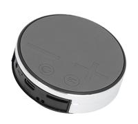 VBESTLIFE Altavoz de Conducción de Huesos, Jugador de Música de Prueba de Agua Estéreo Mini Portátil con una Fuerte Base de Taza de Succión para el Baño en Casa Viajar Al Aire Libre (Silver)
