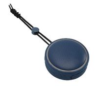 VBESTLIFE Altavoz de Ducha a Prueba de Agua IPX6, Altavoz Bluetooth Portátil con Ventosa, Cordón, Luces RGB y Bluetooth 5.3, Tiempo de Reproducción 6H para Piscina, Playa, Al Aire Libre (Blue)