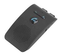 VBESTLIFE Altavoz para Coche, Adaptador de Receptor de Parasol Inalámbrico Bluetooth Manos Libres para Coche, Altavoz MP3, con Clip Trasero