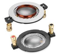 VBESTLIFE Altavoz Tweeter de 34,4 mm, Super Tweeters Voice Coil Film Plano 8 Ohm para Audio