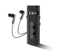 VBESTLIFE Amplificador de Sonido con Auriculares con Cable, Control de Volumen, Cancelación de Ruido, Dispositivo Recargable de Mejora de Voz (Black)