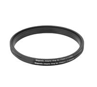 VBESTLIFE Anillo Adaptador de Filtro de Lente Magnético de 77 Mm, Tornillo de Aleación de Aluminio en Rosca a Anillo Magnético para Lente de Cámara