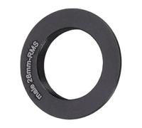 VBESTLIFE Anillo Adaptador de Lente de Objetivo de Microscopio, Adaptador RMS de Aleación de Aluminio para Objetivos de Microscopio y Lentes de Interfaz RMS de Cámara (26mm)