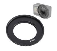 VBESTLIFE Anillo de Adaptador de Filtro de Cámara de Acción para Action 4, Adaptador de Lente de Aleación de Aluminio de 49 Mm