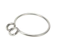 VBESTLIFE Anillo de Recuperación de Ancla, Acero Inoxidable Marino de 8 Mm con Anillos Soldados para Pesca en Yate, Pulido Antioxidante, Anclaje en Alta Mar en Aguas Profundas