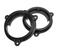 VBESTLIFE Anillo de Soporte Adaptador de Altavoz Negro de 6,5 Pulgadas con Arnés de Cables de Repuesto para Murano 2000-2019, 2 uds.