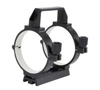 VBESTLIFE Anillo de Tubo de Telescopio, Abrazadera de Tubo óptico con Placa de de Milano de 108 Mm, Orificio M6, Orificio de 1/4 pulg., para Telescopio Astronómico de 80 Mm a 90 Mm