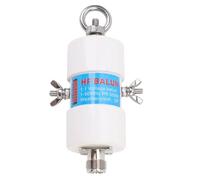 VBESTLIFE Antena de Radio de Corta Balun 1.8-50MHz 500W, 1: 1 Voltaje Dipolo Balun con Conector So 239, para Convertidor de Bricolaje de Ham Radio y Redes Inalámbricas