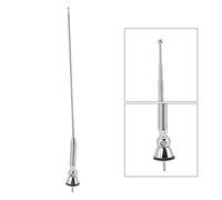 VBESTLIFE Antena de Radio Universal de Hierro para Automóvil, Accesorio | Apto para todos los vehículos, Fácil de instalar y reemplazar piezas viejas, Mejora la señal para una mejor experiencia