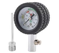 VBESTLIFE Aparato de Medición de Presión con Manómetro de Aire, Aparato de Medición de Presión de Acero Inoxidable para Fútbol, Baloncesto, Voleibol y Muchas Otras Pelotas