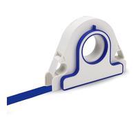 VBESTLIFE Aplicador de Cinta Adhesiva, Aplicador de Piso Distanciador de 1 Mm, Dispensador Portátil de Cinta de Pintura Adhesiva, para Pintura de Paredes y Pisos, Azul