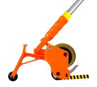 VBESTLIFE Aplicador de Cinta para Piso, Juego de Marcado de Cinta de Empuje Manual, Herramienta de Pintor, Ajuste Preciso y Limpio a Mano, Corte Automático, para Renovación del Hogar