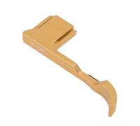 VBESTLIFE Araña de Reposabrazos de Pulgar de Metal para la Cámara X-M5 XM5, Agarre de Soporte del Pulgar de la Zapata Caliente con Almohadilla de Silicona Anti-Scratch (Gold)