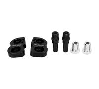 VBESTLIFE Asiento de Extensión de Freno en V, 1 par de Bicicleta Plegable Asiento de Conversión de Extensión de Freno en V 14 a 16 16 a 18 406 a 451 Juego de Ruedas Exten