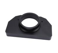 VBESTLIFE Asiento de Rodamiento del Soporte del Volante, Asiento de Rodamiento de Rueda de Carreras de Aleación de Aluminio para G25 G27 G29 G920 G923 (Black)