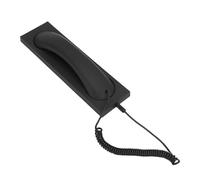 VBESTLIFE Auricular de Teléfono Retro, Auricular de Mano con Enchufe con Cable Tipo C con Micrófono y Reducción de Ruido, para iOS 17 16, para Teléfonos, Tabletas y Portátiles (Black)