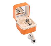 VBESTLIFE Auriculares Abiertos, Auriculares con Clip, Deportivos Bluetooth 6.0, con Estuche de Carga, Espejo y Luz LED, para Entrenamientos y Correr