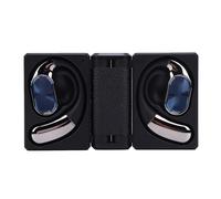 VBESTLIFE Auriculares Bluetooth 6,0, Diseño de Doble Pliegue, Gancho para la Oreja, Cancelación de Ruido, Auriculares Abiertos IPX5 a Prueba de Agua para Correr y Hacer Ejercicio (Black)