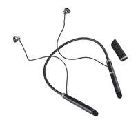 VBESTLIFE Auriculares Bluetooth con Banda para el Cuello, Cancelación de Ruido con Diseño Magnético de Luz Respiratoria, Auriculares Inalámbricos Bluetooth 5.3 para Deportes, Entrenamientos