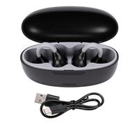 VBESTLIFE Auriculares con Clip, Auriculares Inalámbricos Bluetooth 6.0 Estéreo de Conducción ósea con AI Clear Calls 6H Playtime IPX7 a Prueba de Agua, para Deportes, Viajes, Trabajo (Negro Gris)