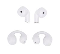 VBESTLIFE Auriculares Inalámbricos, 2 en 1 Diseño Bluetooth 5.3 140 Horas Reproducción IPX5 Clip Impermeable en el Auricular con Estuche de Carga para Deportes (White)