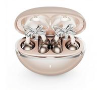 VBESTLIFE Auriculares Inalámbricos, Auriculares Abiertos con Abrazadera y Lazo de Diamantes de Imitación Desmontable, Tiempo de Reproducción 4H, Bluetooth 6.0, para el Día de San Valentín