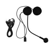 VBESTLIFE Auriculares inalámbricos Bluetooth HiFi Auriculares estéreo HD Micrófono para Casco de Moto