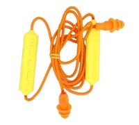 VBESTLIFE Auriculares Inalámbricos con Bluetooth, 29 DB NRR, Batería de 20 Horas, Resistente Al Agua IP5, para Taller de Obra (Yellow)