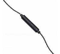 VBESTLIFE Auriculares para Casco de Motocicleta, Sonido Estéreo con Cable de 1,2 M, Control en Línea Manos Libres y Micrófono para Conducir Música y Llamadas