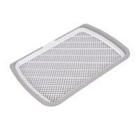 VBESTLIFE Bandeja de Malla para Soporte de Almohadilla para Orina de, Desmontable, Lavable, Previene Derrames, Opción Saludable para la Salud de Las Mascotas (Gray)