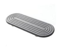 VBESTLIFE Bandeja de Secado de Piedra, Tapete de Secado de Platos de Diatomita de Rápida Absorción con Almohadillas de Madera Maciza, para Organizador de Fregadero de (30x10cm/11,8x3,9 Pulgadas)