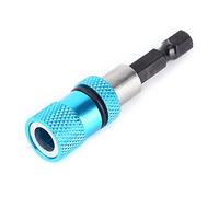 VBESTLIFE Barra de Extensión Universal de Soporte de Brocas de Vástago Hexagonal Rápido de 1/4 Pulgadas con Fuerte Magnetismo, 60mm de Longitud, Ideal para Entusiastas del Bricolaje