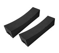 VBESTLIFE Barras de Techo de Coche EVA, Soporte de Kayak para Tabla de Surf Ovalada Suave para Camioneta SUV, Almohadilla Antideslizante y Antiarañazos con Correas de Amarre, Bloque de Espuma
