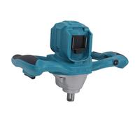 VBESTLIFE Barrena de Hielo Eléctrica, 100-800 RPM, 6 Velocidades Ajustables, Torsión de 1200 N.m, Diseño Reversible, con Varilla de Conexión, Cabezal Eléctrico Inalámbrico para Excavadora