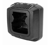 VBESTLIFE Base de Cargador de walkie Talkie, Juego de Base de Cargador de batería de Escritorio, para walkie Talkie Serie Sepura STP8000 STP9000, 100-240 V(EU)