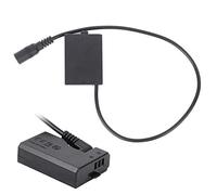 VBESTLIFE Batería ficticia, DC a ACK E10 Batería ficticia con decodificador Completo para cámara Rebel T3/T5/T6/T7/T100/KissX50/KissX70/1100D/1200D/1300D/2000D/4000