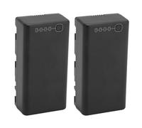 VBESTLIFE Batería Inteligente WB37, 4920 MAh 7,6 V RC Drone Transmisor Batería de Litio de Repuesto para RC Plus, para CrystalSky, para Control Remoto Cendence (2 Paquetes)