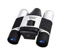 Vbestlife Binocular Cámara Digital DT08 10-25x Zoom Prismáticos Profesionales Telescopio Grabación de Video DVR de Tarjeta para Viajes al Aire Libre Observación de Aves